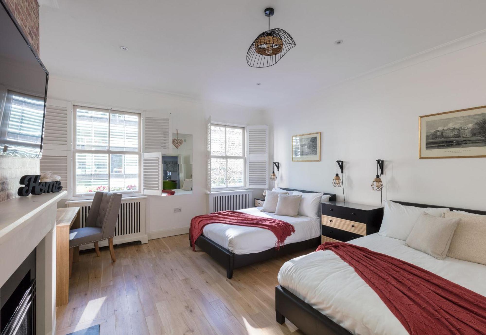 Spacious Quiet 4Bedrooms 6Beds House With Private Garage 5Min Walk To Paddington Station 런던 외부 사진